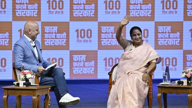दिल्ली CM रेखा गुप्ता ने गिनाईं ईमानदार शासन