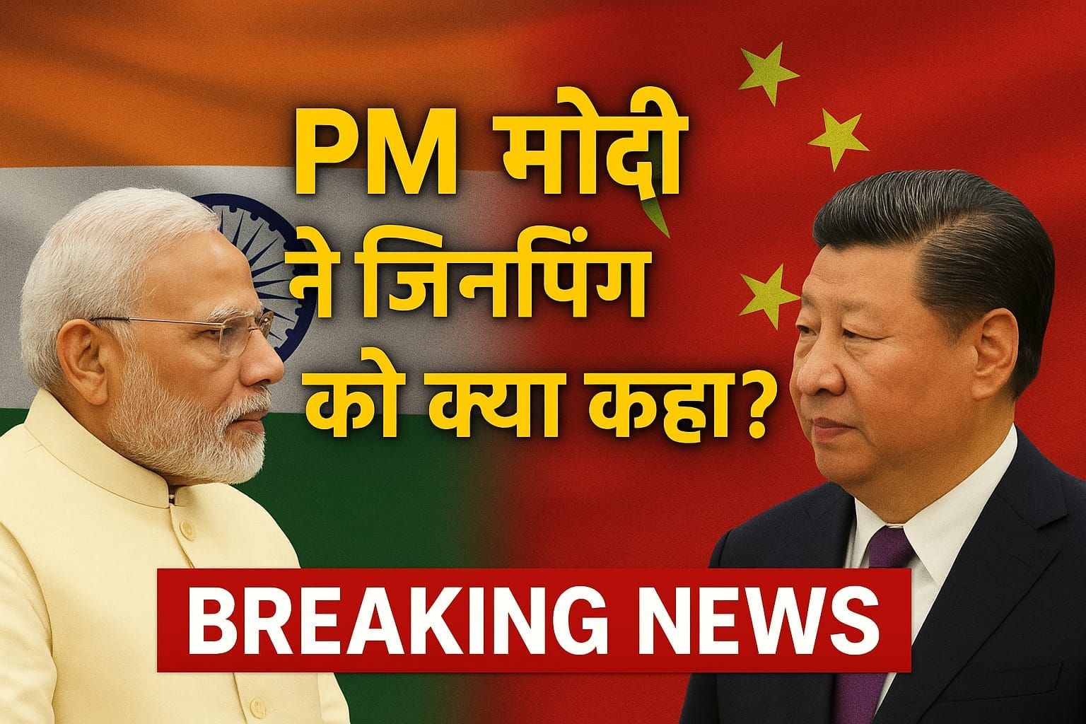 रत-चीन रिश्तों पर PM मोदी का बड़ा बयान, जानिए क्या बोले जिनपिंग से